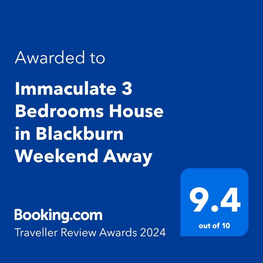 Rishton Entire Charming 5-Bed House In Darwen Blackburn Bb1 Free Parking Roadside מראה חיצוני תמונה